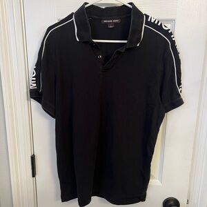 Michael Kors Black Men's Polo Shirt